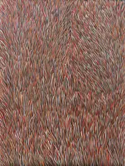 Grass Seed Dreaming by Barbara Weir, 2002, acrylic on canvas, sold Jun 2018