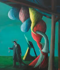 James Davis, Janácek's Country, 2002, oil on canvas