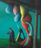 James Davis, Janácek's Country, 2002, oil on canvas