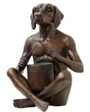 Gillie & Marc Schattner, He Lived To The Beat of His Drum, bronze, ed. 19/20