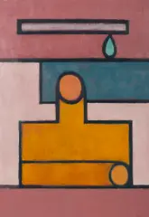 Mark Howson, Abstract, 1999, oil on paper