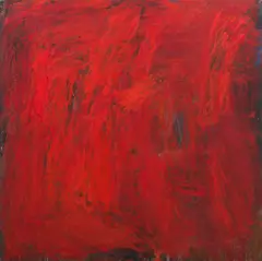 Robert Hirschmann, Banis - Breath, 1992, oil on plywood