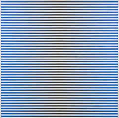 John Vickery, Black Rise - Spectrum Painting No. 40, 1970, acrylic on board