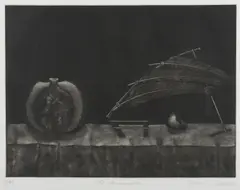 Graeme Peebles, The Annunciation, 1986, etching 19/30