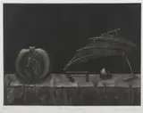Graeme Peebles, The Annunciation, 1986, etching 19/30