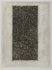 Paul Partos, Untitled 1982 - 85, etching 2/5