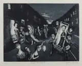 Garry Shead, Petit Testament, etching 11/75