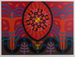 John Coburn, The 6th Day: God Created Man, screenprint 33/50