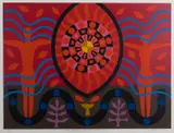 John Coburn, The 6th Day: God Created Man, screenprint 33/50