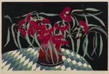 Aileen Brown, Gum Blossom and Checked Cloth