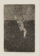 Fred Williams, Swinging, etching 9/10