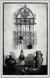 (LOCATION SYDNEY OFFICE - all enquiries phone 02 9362 9045) by Lionel Lindsay, woodcut, sold Mar 2018