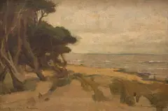 John Longstaff, Seascape, 1891, oil on canvas