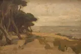 John Longstaff, Seascape, 1891, oil on canvas