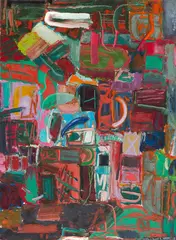 Ronald Lambert, Moonlight, c.1992, oil on canvas