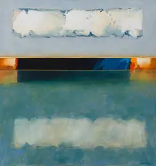 Jules Sher, Cloud Shadow & Reflection, 2000, acrylic on canvas