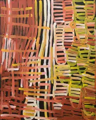 Awelye by Minnie Pwerle, 2005, acrylic on linen, sold Feb 2018