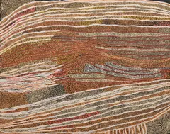 Naata Nungurrayi, Marrapinti, 2005, acrylic on linen