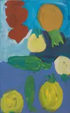 Peggy Jones Napangardi, Bush Tucker, 2003, acrylic on linen