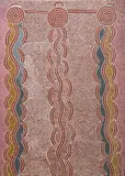 Wirli Wirli Near Mukuntji by Dinny Nolan Tjampitjinpa, 2000, acrylic on linen, sold Feb 2018
