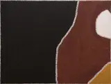 Freddie Timms, Crocodile Hole, 1999/2000, natural earth pigments on canvas