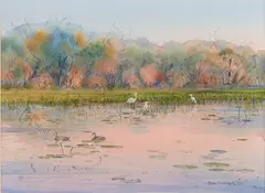 Ben Shearer, (on view only in Sydney, items to be collected from Sydney at purchasers expense), watercolour on paper