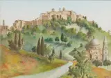 Edigio Scardamaglia, (on view only in Sydney, items to be collected from Sydney at purchasers expense), watercolour on paper