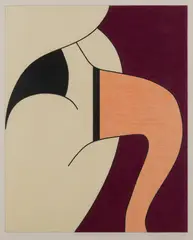 Brent Harris, Study for The Untimely No. 4, 1997, colour pencil on paper