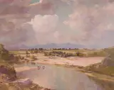 Rubery Bennett, The Upper Reaches of the Hawkesbury River, oil on canvas