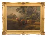 Jan Hendrik Scheltema, Cows, Early Morning