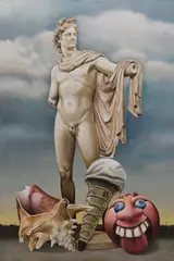 David Wadelton, Apollo, 1989, oil on canvas