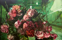 Lauren Williamson, The Green Room, oil on canvas