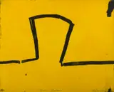 Graeme Fransella, Yellow Portrait, etching 6/10