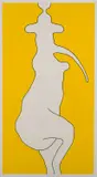 Brent Harris, On Becoming (Yellow no. 3), screenprint 12/20