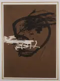 CHIGAGO by Antoni Tàpies, colour lithograph H/C, sold Dec 2017