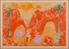 Untitled by Clifton Pugh, etching 30/40, sold Dec 2017