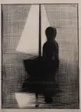 Charles Blackman, Evening Light, 1968, lithograph 24/100