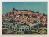 William Gleeson, Suburban Summer - Melbourne, screenprint 1/10