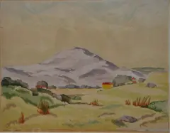 Alan Sumner, Lysterfield Landscape, screenprint