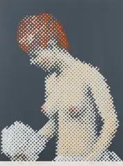 Figure - Maybridge by David Rose, screenprint 18/22, sold Sep 2017