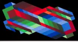 Untitled by Victor Vasarely, screenprint 229/250, sold Sep 2017