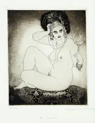 Norman Lindsay, (LOCATION SYDNEY OFFICE - all enquiries phone 02 9362 9045), etching