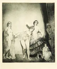 Norman Lindsay, (LOCATION SYDNEY OFFICE - all enquiries phone 02 9362 9045), etching