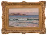 Will Ashton, Seascape, oil on canvas