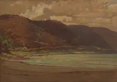Robert Taylor-Ghee, Seascape, oil on canvas