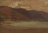Robert Taylor-Ghee, Seascape, oil on canvas