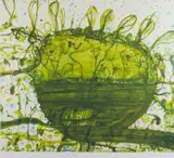 John Olsen, Lily Pond, digital print on archival fibre mouldmade paper