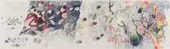 John Wolseley, After the Fire II, lithograph 23/30