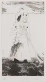 David Hockney, The Enchantress in Her Garden, etching 87/100