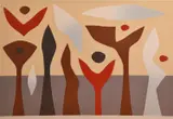John Coburn, Tribal Totems, screenprint a/p